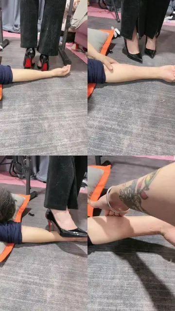 【冰诺】超细高跟碾压手臂