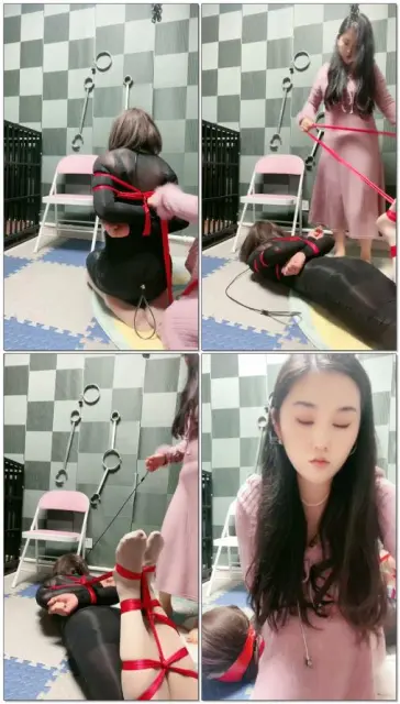 【盈盈S】全体重踩踏，强制堵嘴骑马