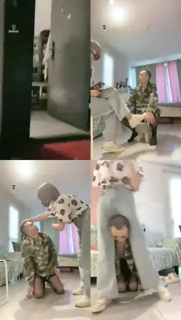 【美离子】剧情：房东大爷来收租 