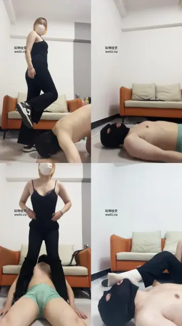 【雯雯】夜跑后超臭原味鞋袜辱