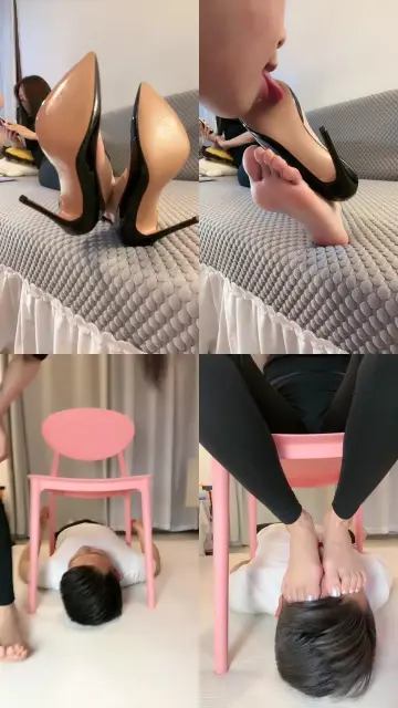 【苒溪】玉足高跟-沉浸式-训练狗舌头