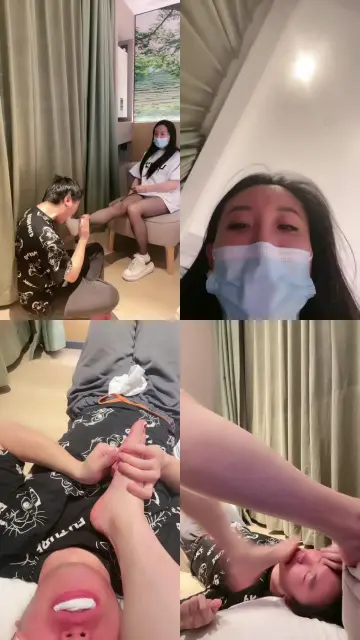 【音洛】狂舔黑丝白袜裸足/踩踏