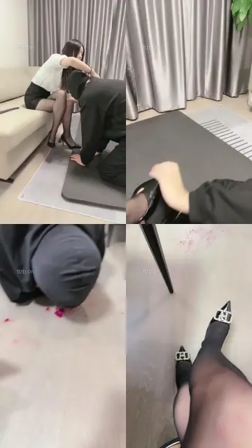 【冰夏女王】黑丝高跟诱惑/转胯