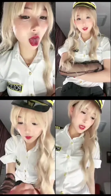 【佳佳s】女警盯射场