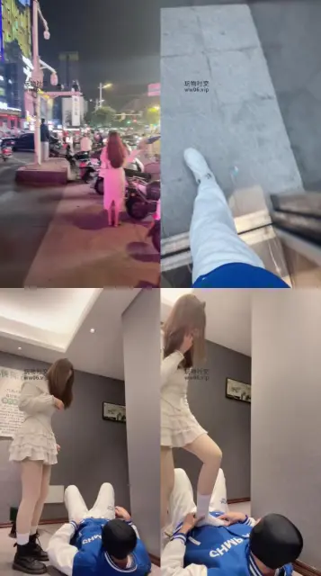 【狗哥】户外开发-靴子白袜S虐-揪耳朵耳光/踢裆/踩踏手捂窒息