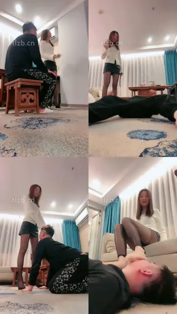 【艾莉】跪舔黑丝裸足/耳光打手心/sp/高跟碾压