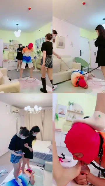 【茹雪】双S-瑜伽小姐姐入圈-鞋子插嘴/反绑重度提档/棉袜脚踩