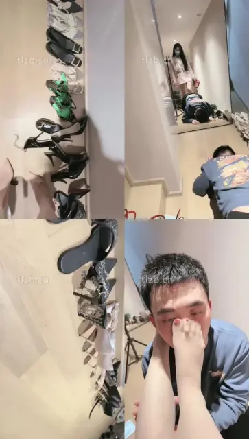 【时安】袜子塞嘴鞭打/舔多双脏鞋/臭脚捂脸