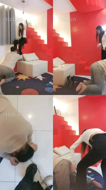 【尤物大大】骑马爬行/强制闻超臭靴子棉袜/碾压狗爪/踩踏喂食