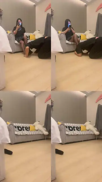 【黑尾酱】物化坐垫/全体重踩/黑丝美腿诱惑【完整版】