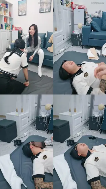 【木子大大】镜前骑脖羞辱/长靴鞋窝窒息/黑丝狂舔