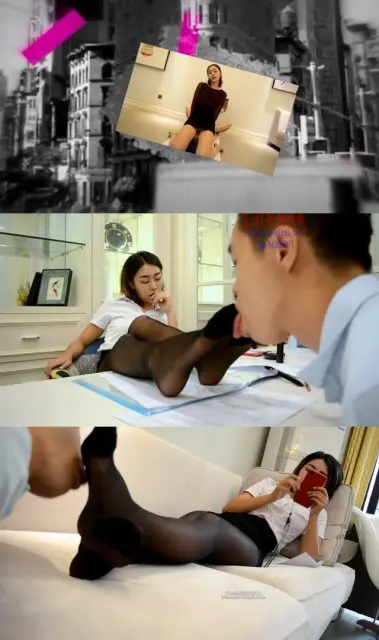 【HPL栖心之栈】【夏芙】夏芙黑丝脚OL经理调教下属