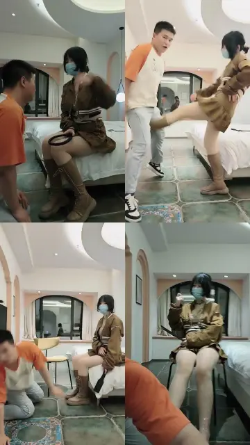 【重庆男神】开发00后学生S-肉丝捂脸窒息/耳光鞭打/打手掌/提档