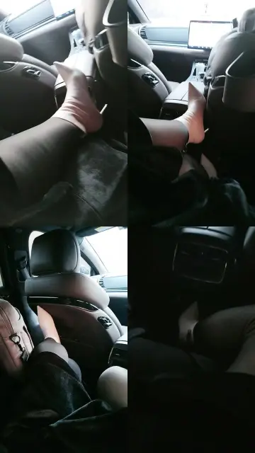 【霸道总裁女王乐爷】网约车上开发素人