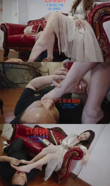 【麦可颂】【奴隶岛】麦可颂鞋跟抽插吸脚趾