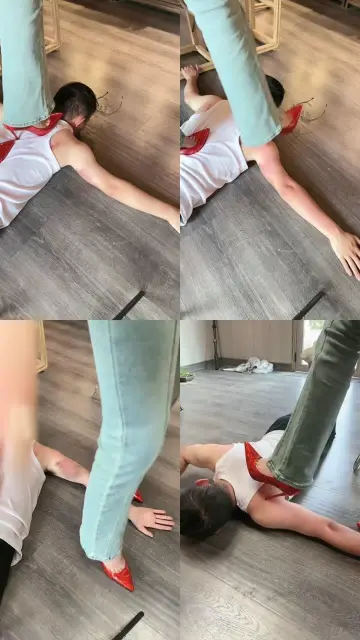 【沅芷大人】超强细高跟踩狗手臂