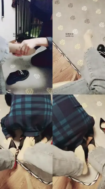 【乂乂】磕头求虐/闻舔高跟肉丝jio