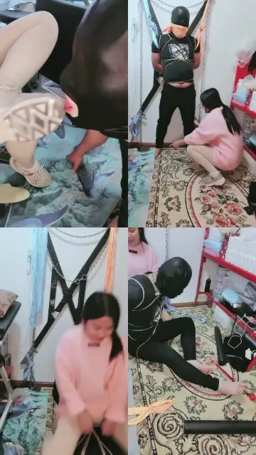 【西安欣】五花大绑虐圈养狗