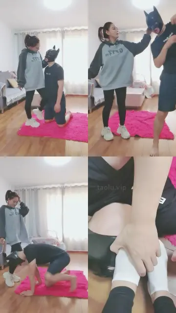 【西安冰爷】小白鞋踢踹踩/掐乳/揪耳朵/闻原味jio