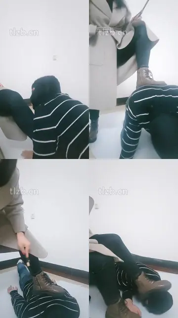 【广东迪迪】骑马爬行/短靴踩狗/鞭打踩踏