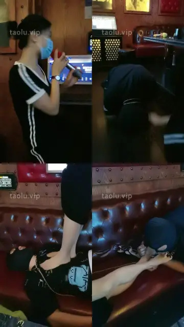 【凌儿女神】KTV-全体重踩狗脸/鞭打当座椅