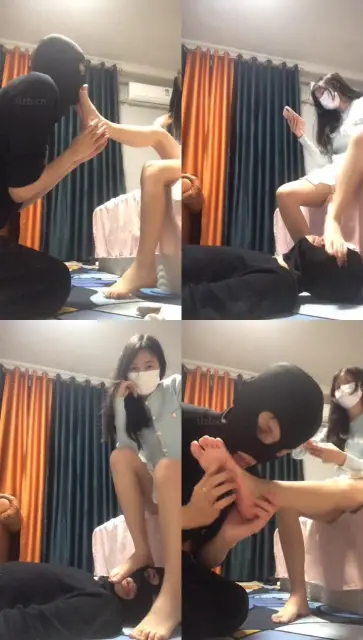 【甜恬】白袜诱惑/裸足恋足舔