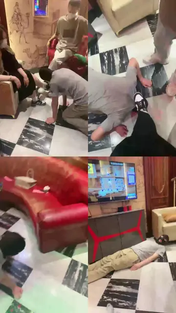 【南星】KTV情侣主-耳光/混合圣水/踹头/踩脸/舔脚舔鞋