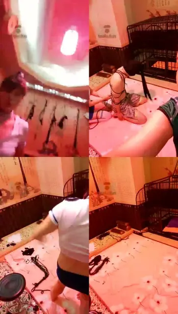 【茉莉】在我脚下撒坏把我的小乖乖 