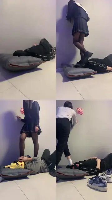 【精神小妹】6S精神小妹超狠-踩脸跳踩