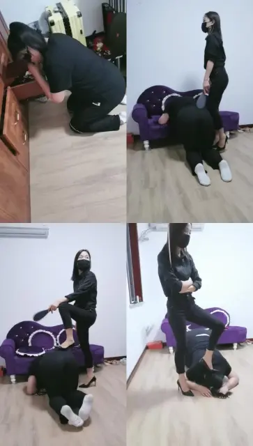 【凌儿女神】闺蜜偷闻原味被惩罚