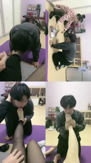 【嘉文】情侣主-踩虐绿帽+舔臭脚