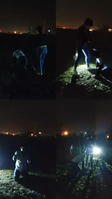 【晨颜】深夜户外遛狗彻底犬化【双视角版】