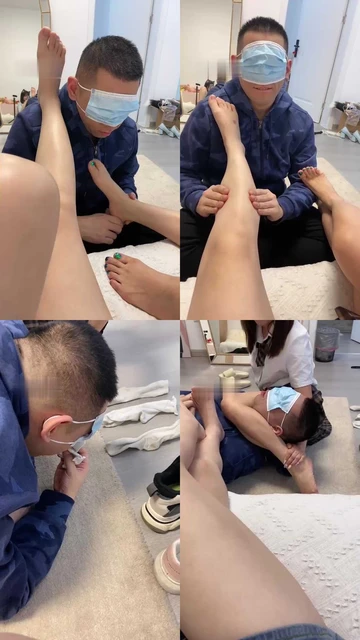 【美彤】腿绞-去S闺蜜家玩狗子【双视角版】