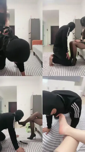 【不期而遇】精神小妹黑丝高跟暴虐