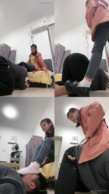 【素人星探】工厂小妹皮鞋白袜-sp/捂脸闻脚