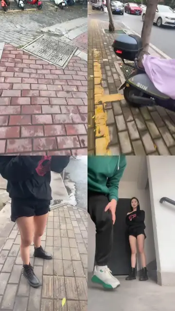 【素人挖掘机】户外随机开发楼道调