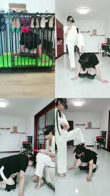 【凌儿女神】犯贱的后果-鞭子抽到跪地求饶