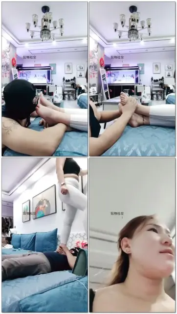 【山西李老师S】天生废物狗踩踏舔脚