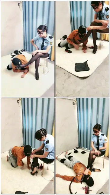 【漫音s】制服黑丝，裸足深喉