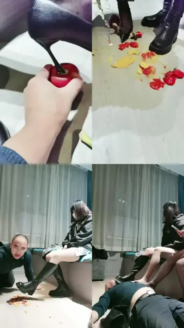 【西北傻子】开发足疗店双素人踩踏喂食