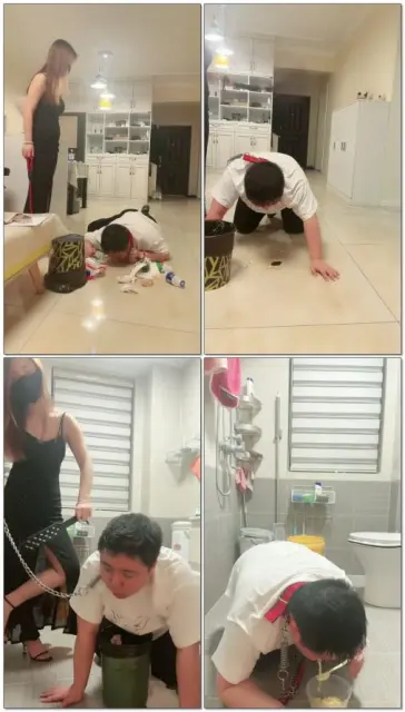 【语阳】翻垃圾桶的贱奴才