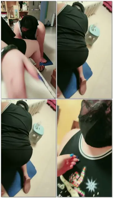 【安心SS】踢裆口水耳光