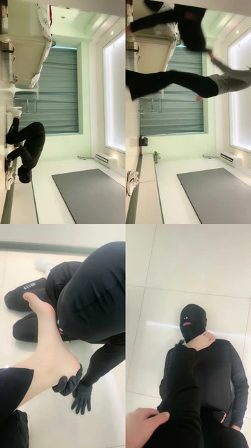 【念轩】舔脏运动鞋/腿绞/裸足踩踏/闻白袜/骑马踢踹