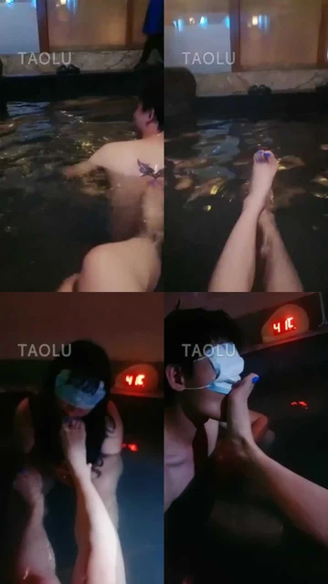 【丹祖宗】温泉内羞辱母狗