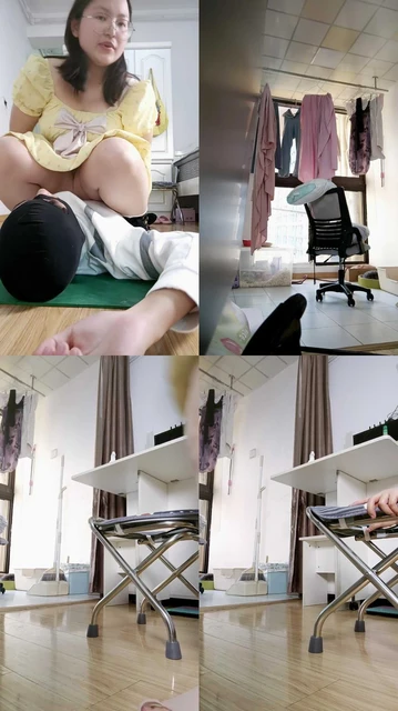 【南京欣欣】夹子虐乳/短靴白袜强制闻/腿绞坐脸窒息【双视角】