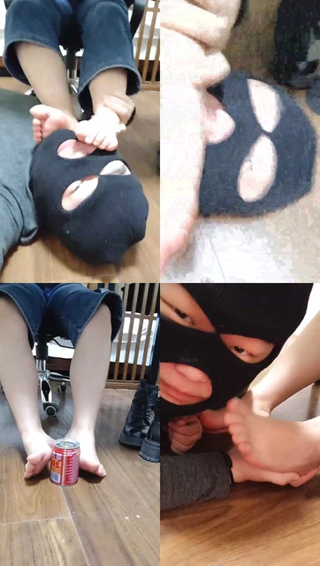 【樱樱】桌底视角-素人高中女生脚踩老师【二】