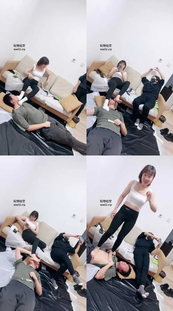 【璋爷】双S-原味白袜裸足蹂躏脚奴