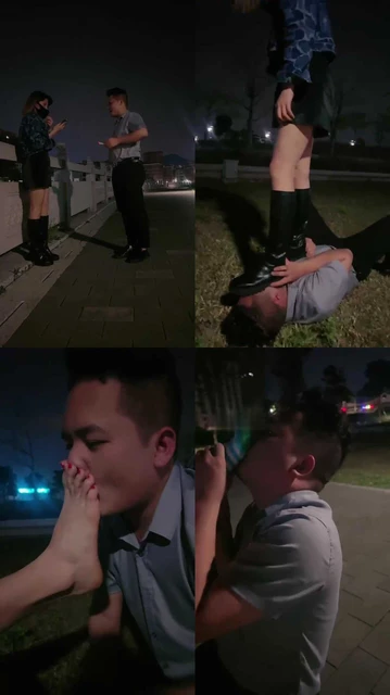 【莫妮卡】户外调教跟踪狂虐成狗【双视角版】