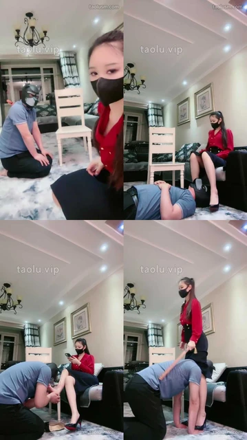 【猫神大人】耳光/板子抽打/踩狗头/高跟踩踏