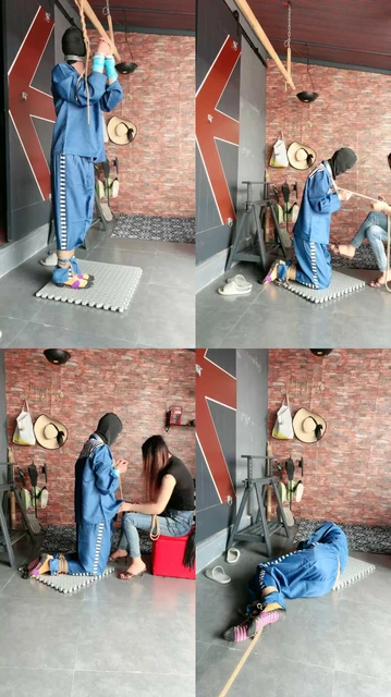 【圈养基地】各种刑具吊绑囚禁虐废